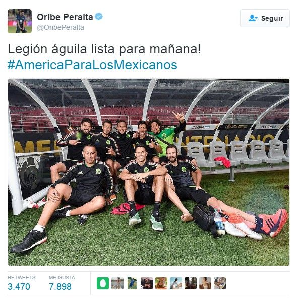 Tweet de la Copa América